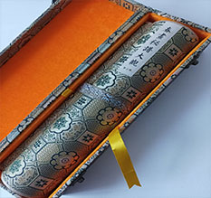 茂县书画装裱案例